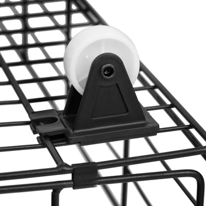 Grey 4ft6 Linen Upholstered Bed with 4 Storage Drawers, LED Lighting & USB/Type‑C Charging