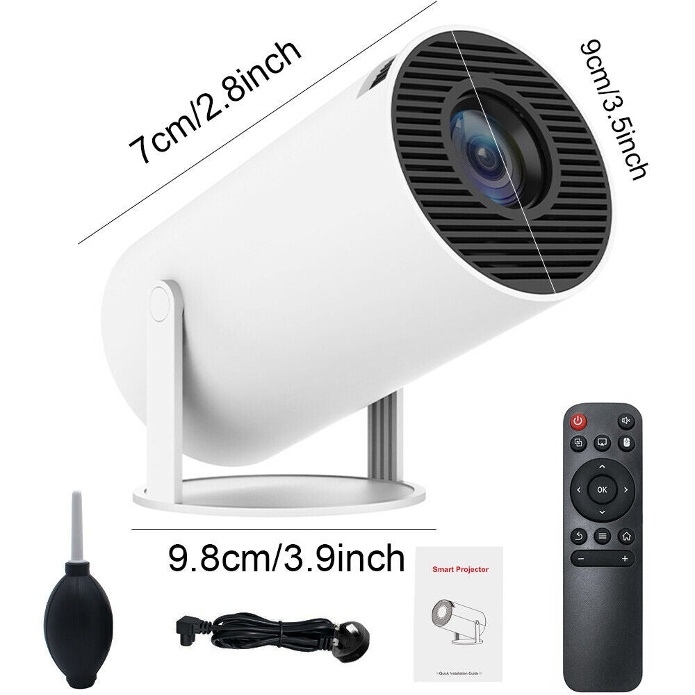Portable Smart Projector – Compact HD Home Entertainment