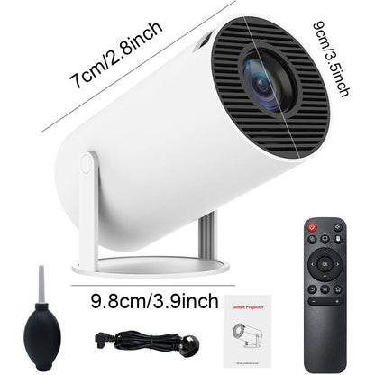 Portable Smart Projector – Compact HD Home Entertainment