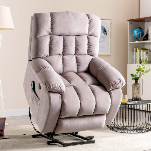 Electric Lift Recliner Chair with Massage & Heat
