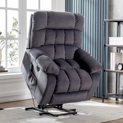 Electric Lift Recliner Chair with Massage & Heat