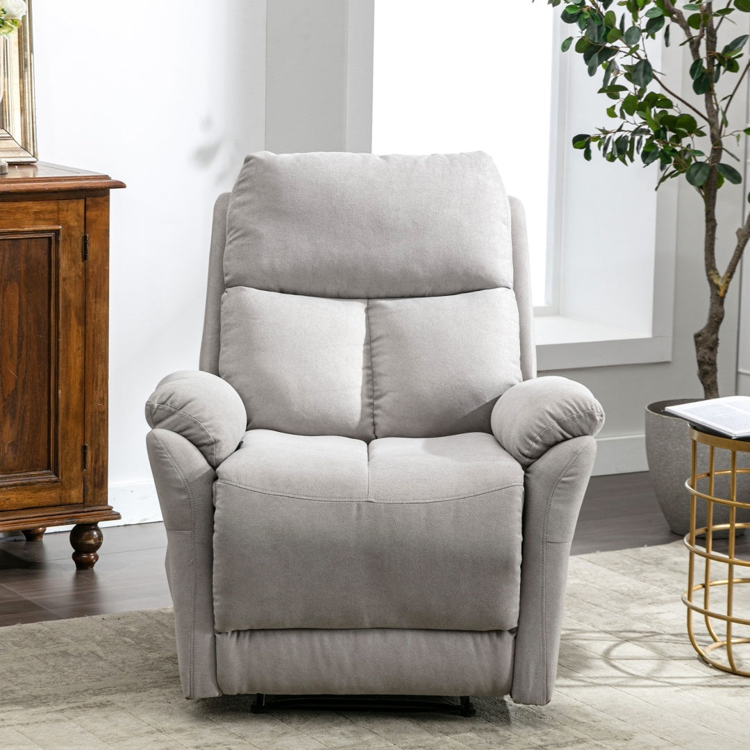 Serenity Comfort Recliner Chair – Adjustable Lift Armchair for Elderly, Grey