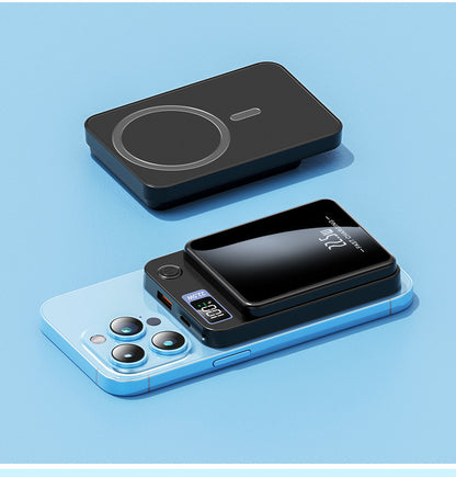 Magnetic Power Bank – Portable Charger in Black