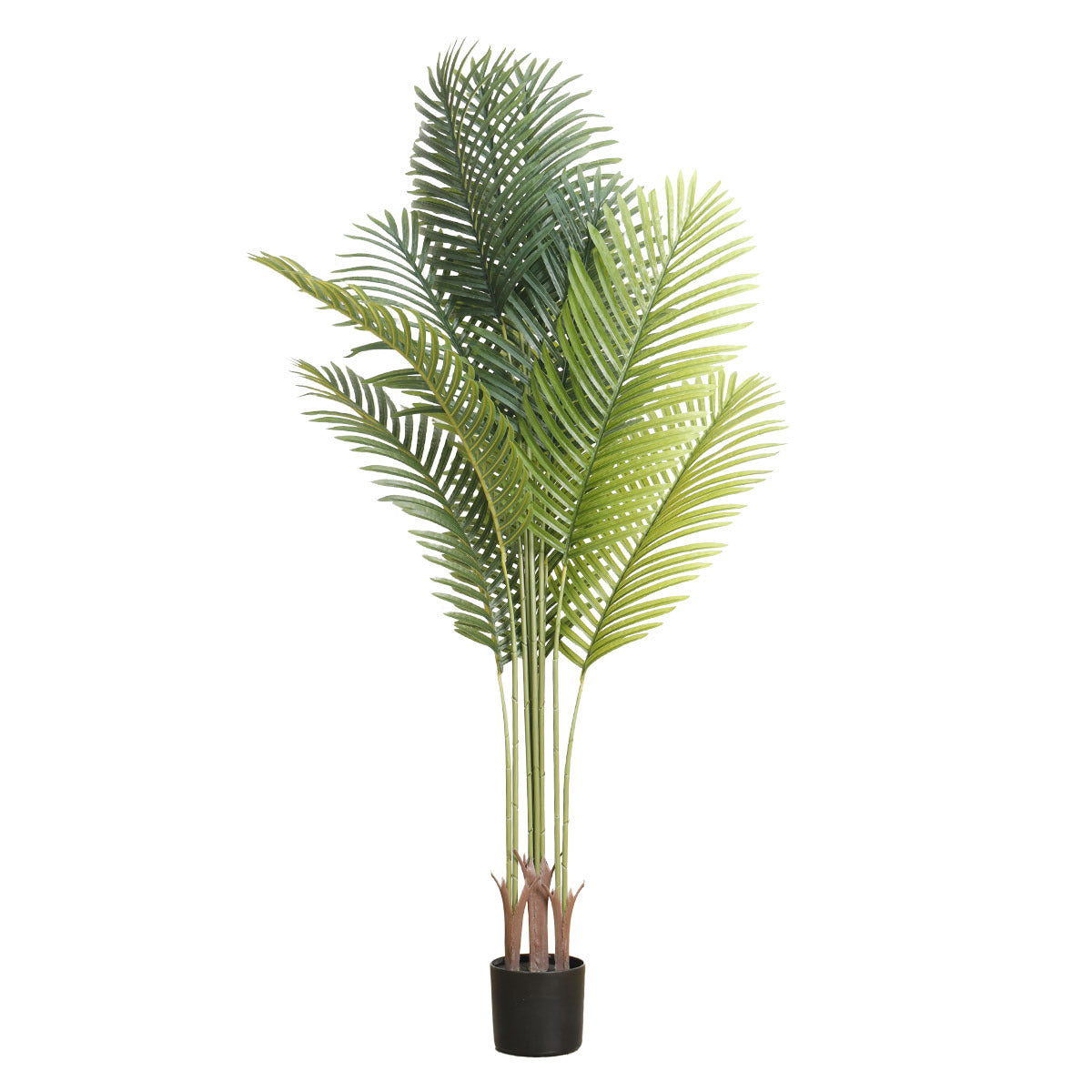 Artificial Palm Tree | Realistic Tall Faux Tropical Plant for Indoor Home Decor, Office & Living Room