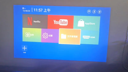 Portable Smart Projector – Compact HD Home Entertainment