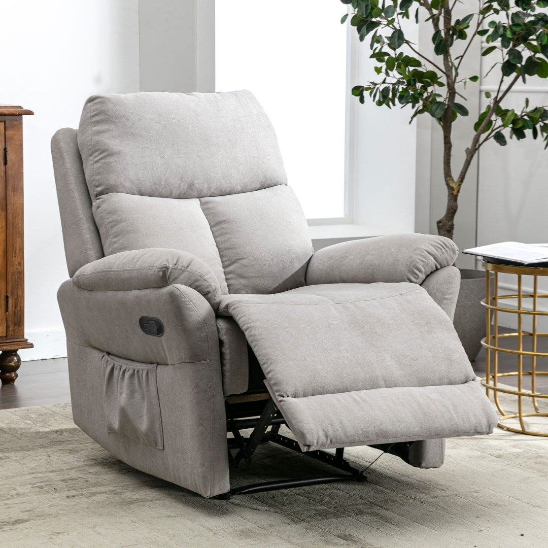 Serenity Comfort Recliner Chair – Adjustable Lift Armchair for Elderly, Grey