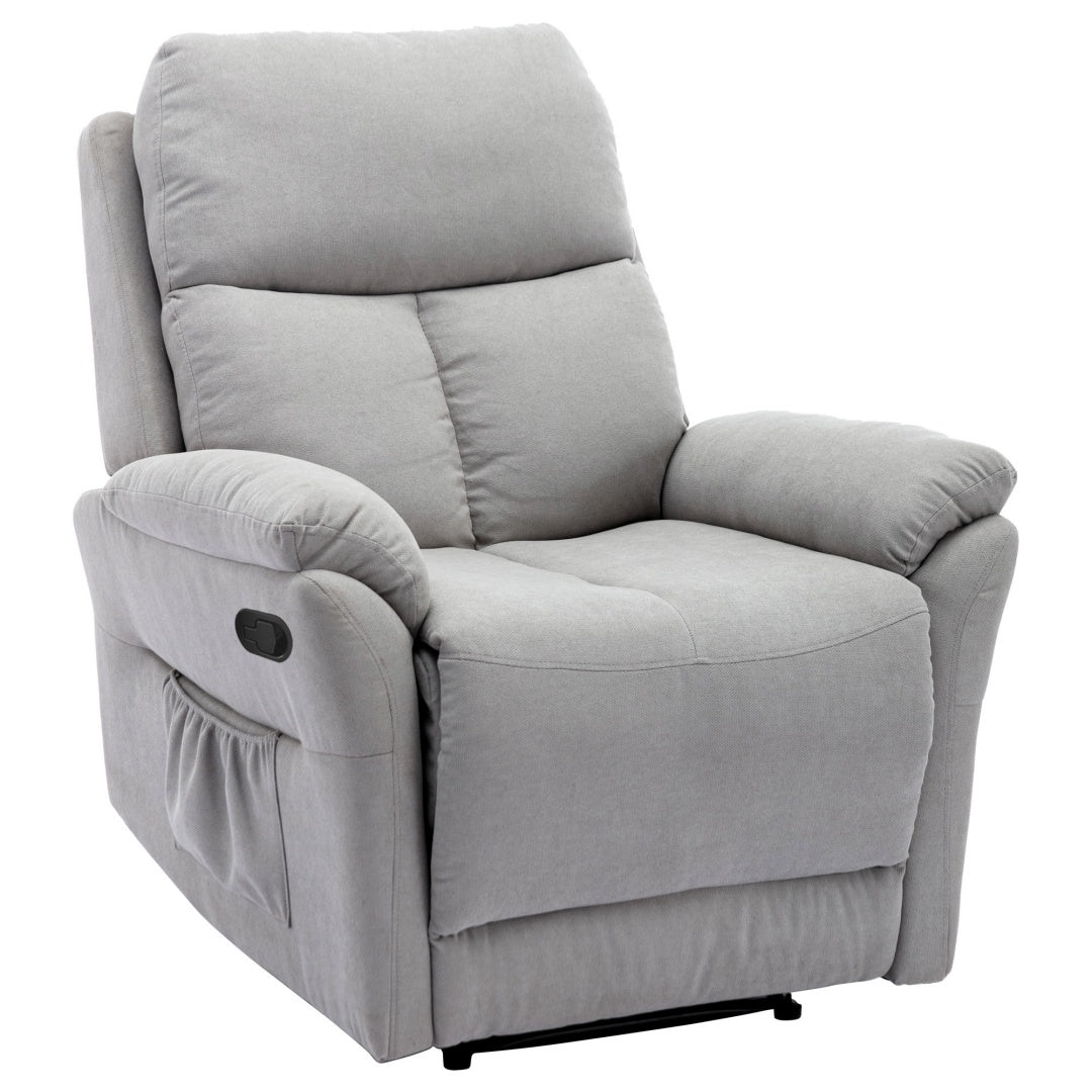 Serenity Comfort Recliner Chair – Adjustable Lift Armchair for Elderly, Grey