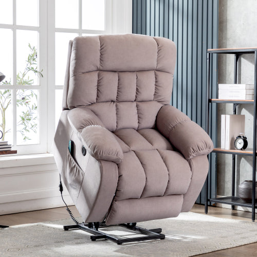 Electric Lift Recliner Chair with Massage & Heat