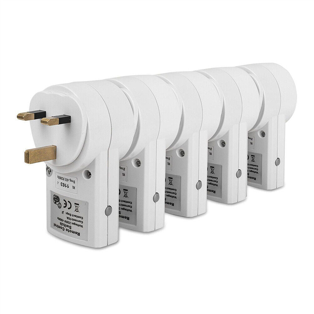 Remote Control Socket 5 Sockets 2 Remote Controls