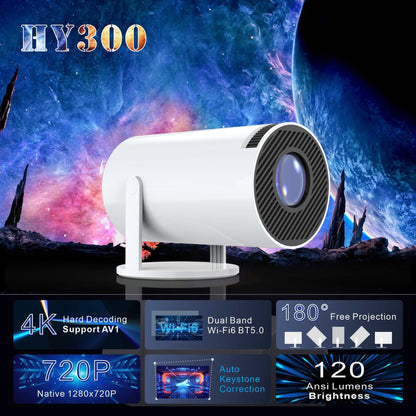 Portable Smart Projector – Compact HD Home Entertainment